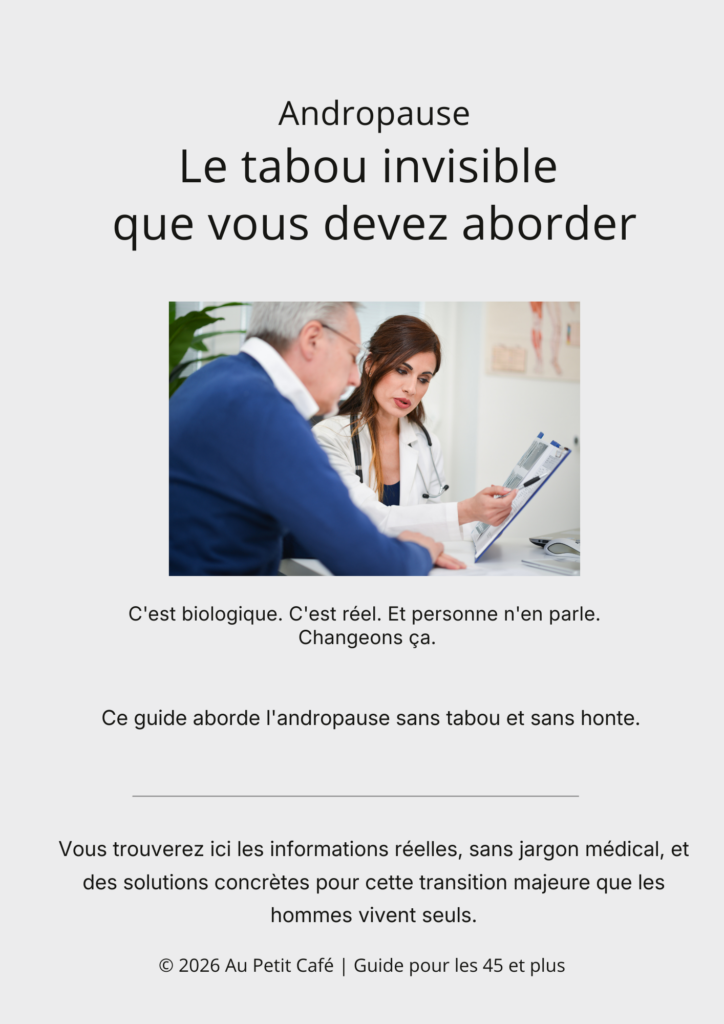 Guide pratique andropause hommes 45 et plus sans tabou