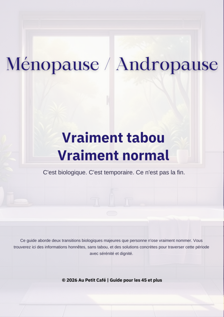 Guide pratique ménopause et andropause transitions hormonales